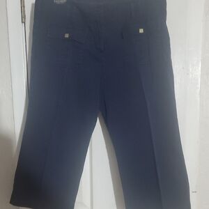 Sharagano Navy Capri Pants